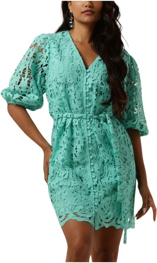 Freebird Groene Mini Jurk Leora Stijl Green Dames - Foto 3