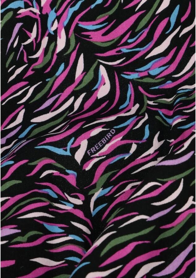 Freebird Kleurrijke Mini Jurk Rowenda Stijl Multicolor Dames - Foto 5