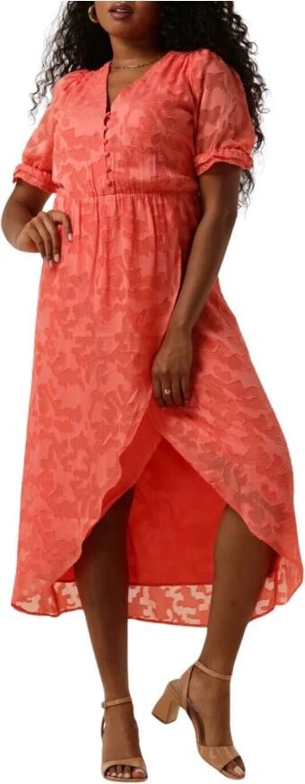 Freebird Oranje Zomerjurk Dahl Orange Dames - Foto 3