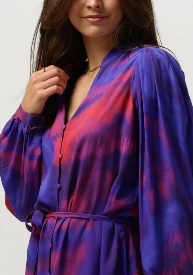 Freebird Paarse Mini Jurk Cosmic Trend Multicolor Dames - Foto 1