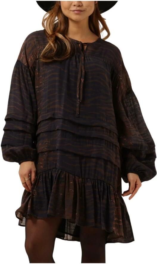 Freebird Pepper Jurk Dames Mini Jurk Brown Dames - Foto 3