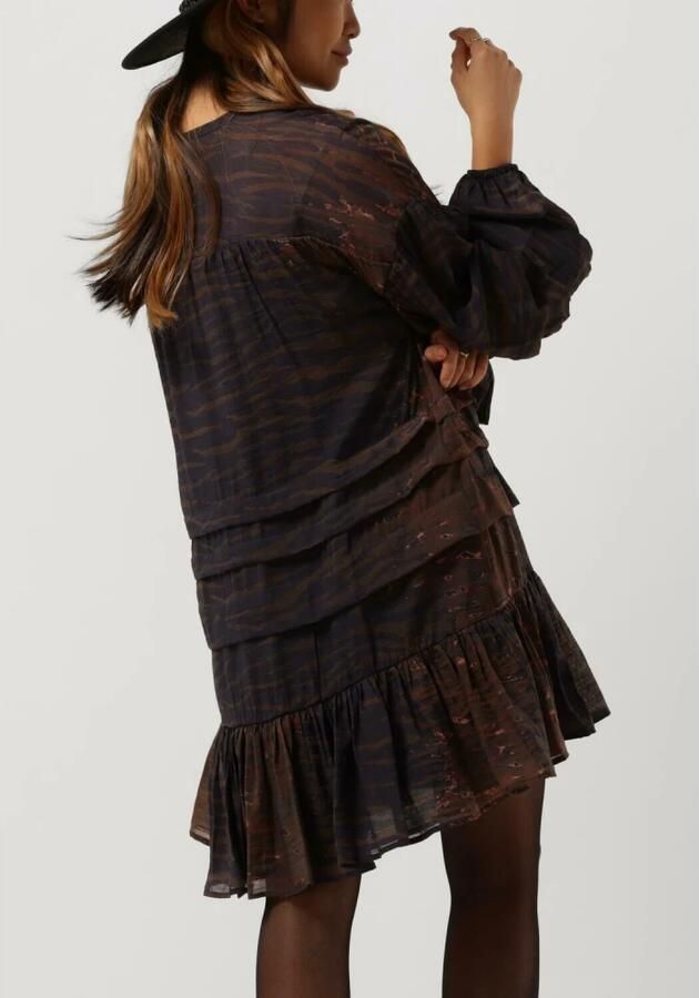 Freebird Pepper Jurk Dames Mini Jurk Brown Dames - Foto 2