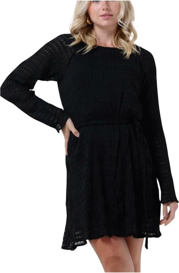 Freebird Rikkie Jurk Zwarte Mini Jurk Black Dames - Foto 6