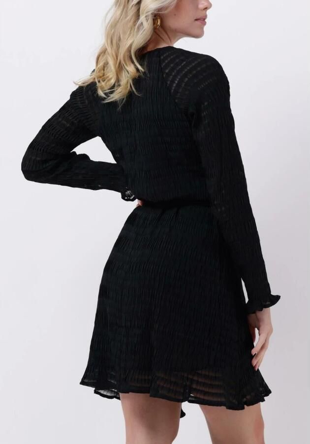 Freebird Rikkie Jurk Zwarte Mini Jurk Black Dames - Foto 5