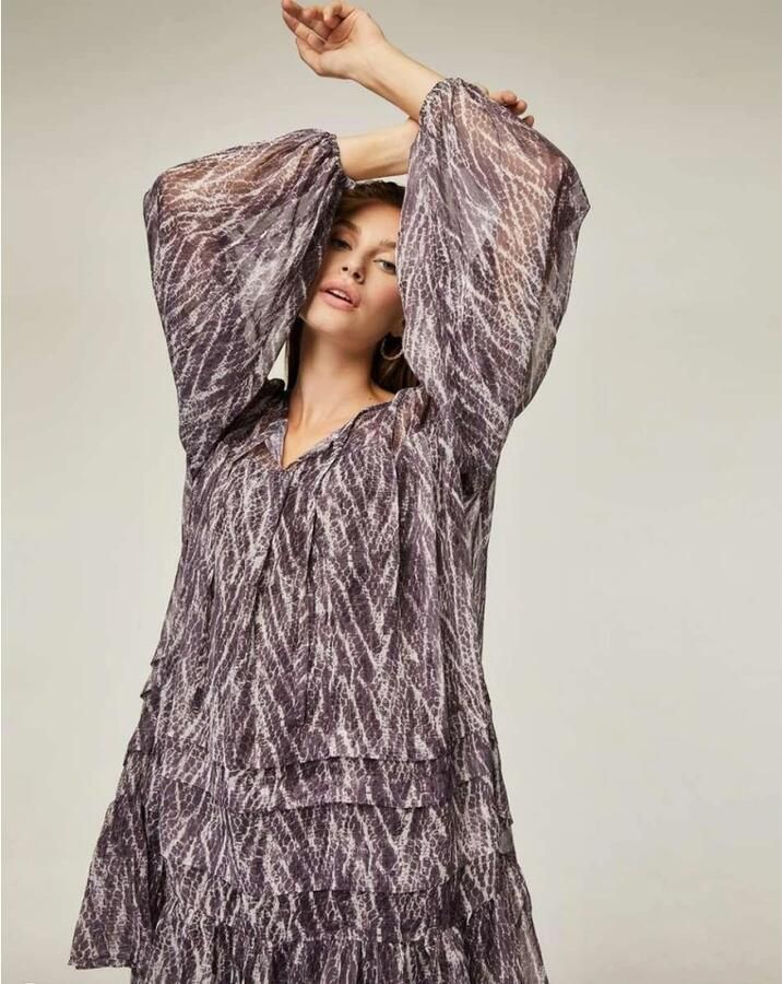 Freebird Short Dresses Purple Dames - Foto 8