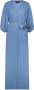 FREEBIRD Dames Jurken Wv-wash-satin-vis-23-1 Blauw - Thumbnail 2