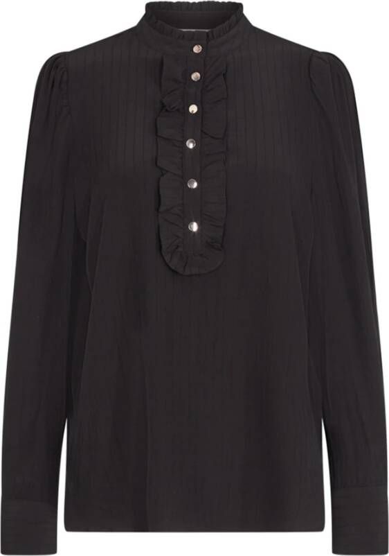 Freequent April blouse Zwart Dames
