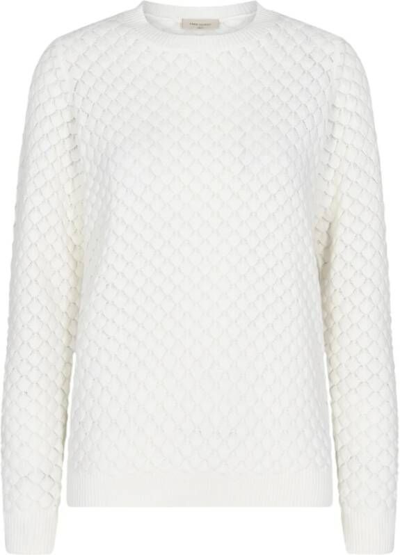 FREE QUENT Gebreide pullover met structuurmotief model 'Dodo'