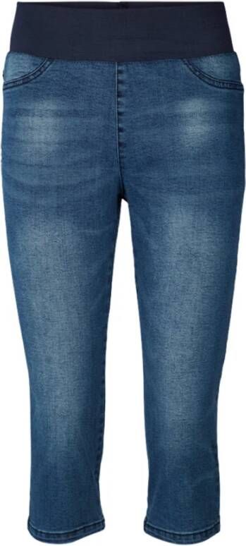 FREEQUENT Caprilegging FQSHANTAL-CA-DENIM met extra brede band