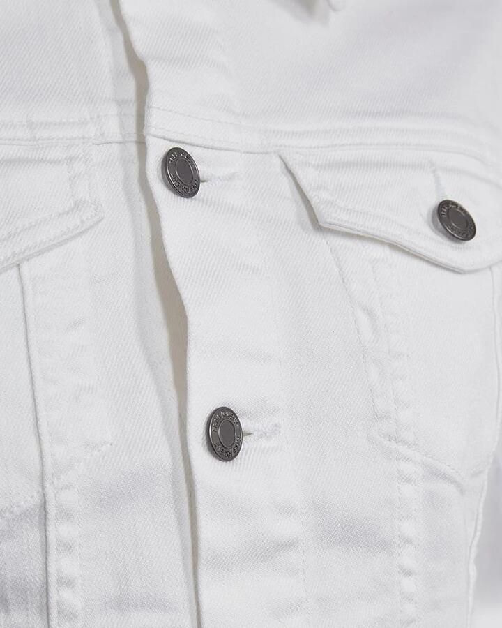 FREE QUENT Jeansjack met klepzakken model 'Rock'