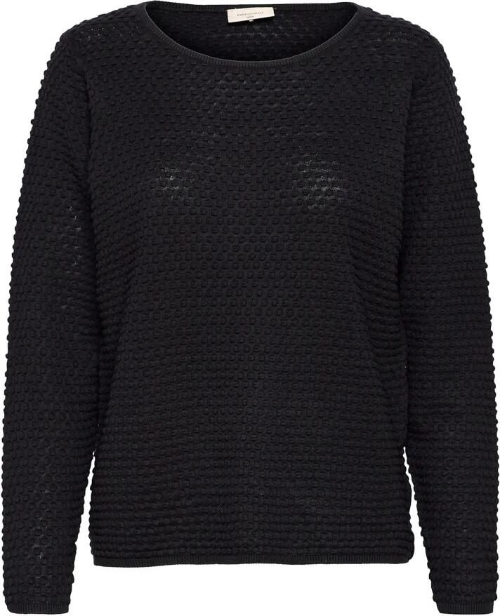 FREEQUENT Gebreide trui FQDODO-PU-DOTTIE met brei-knoop-details