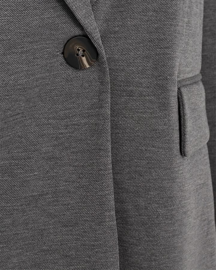 Freequent Elegante Grijze Blazer Gray - Foto 3