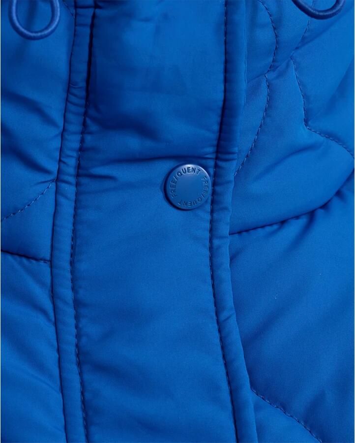 Freequent Gewatteerd Skydiver Jack met Elegant Patroon Blue Dames - Foto 2