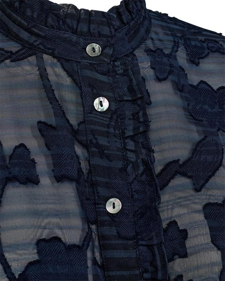 Freequent Navy Blouse Fqcima Stijl Blue Dames - Foto 2