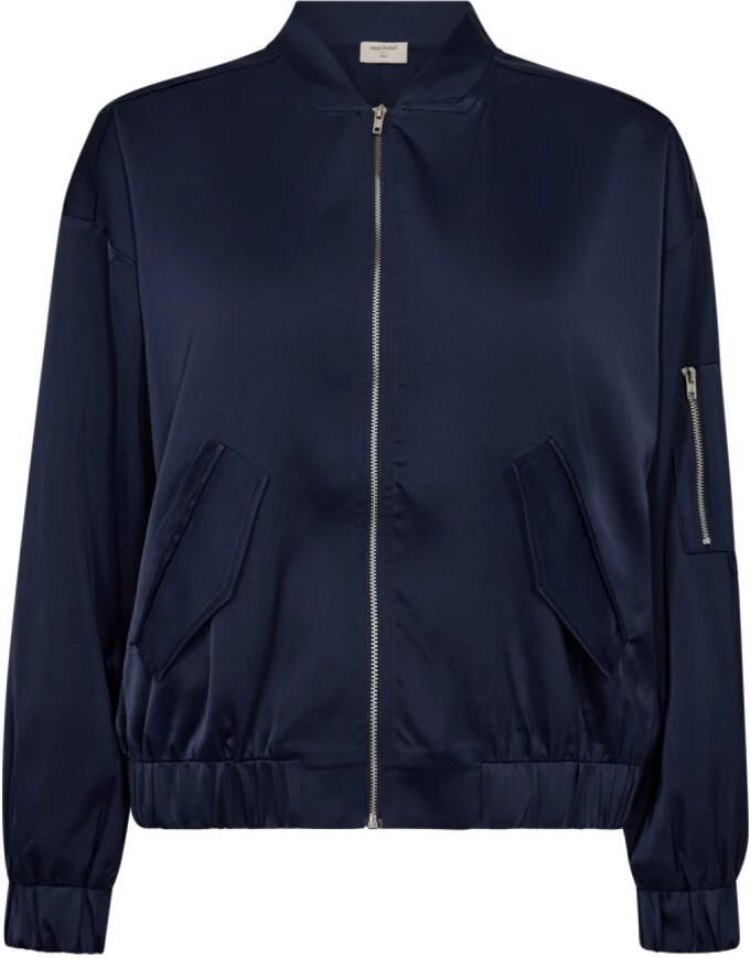 Freequent Navy Bomberjack Blue Dames