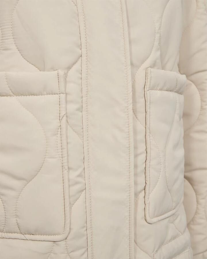 Freequent Stijlvolle Jack Coat in Moonbeam Beige Dames - Foto 2