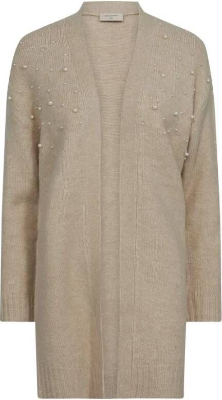 Freequent pullover 203336 Fqpearl Moonbeam Beige Dames