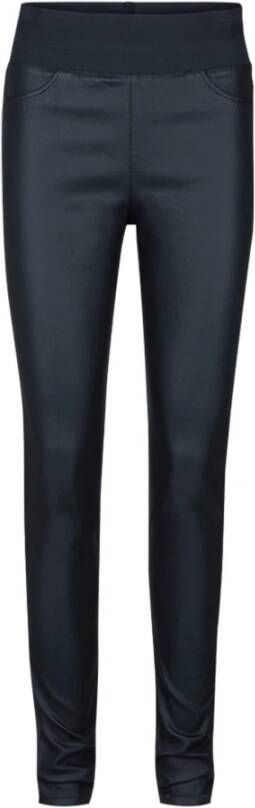 Freequent Gecoate Powerstretch Skinny Broek Blauw Blue Dames