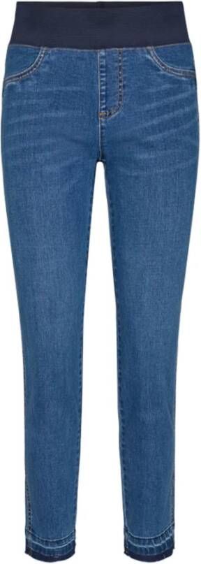 Freequent Skinny Jeans Blauw Dames