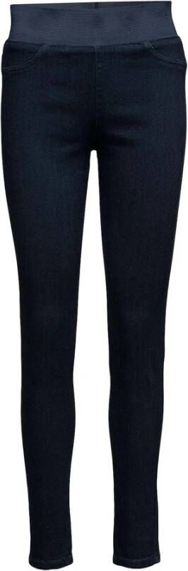 Freequent Slim-fit broek Blauw Dames
