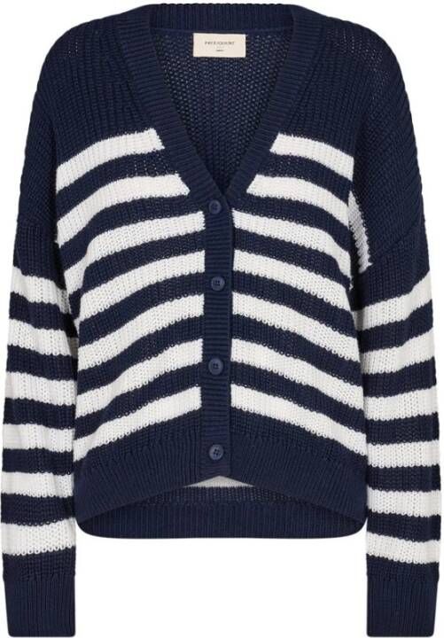 Freequent Cardigan 202668 Blue Dames