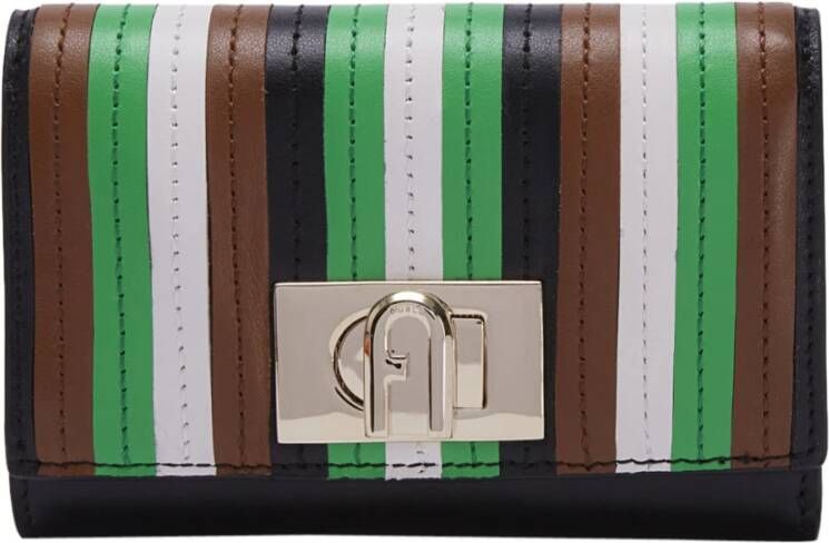Furla Portemonnee kaarthouder Groen Dames