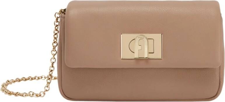 Furla 1927 Mini Bag Beige Dames