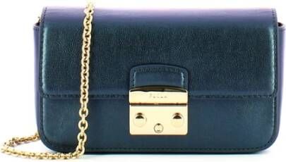 Furla Cross Body Bags Blauw Dames