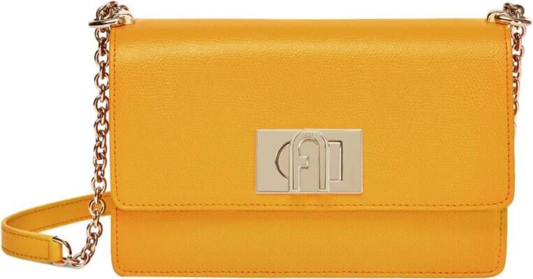 Furla Cross Body Bags Geel Dames