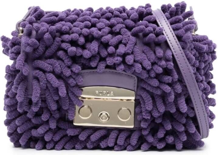 Furla Cross Body Bags Purple Dames