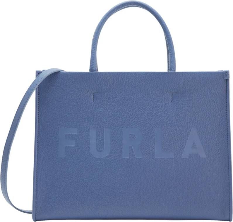 Furla Tote Bags Blauw Dames