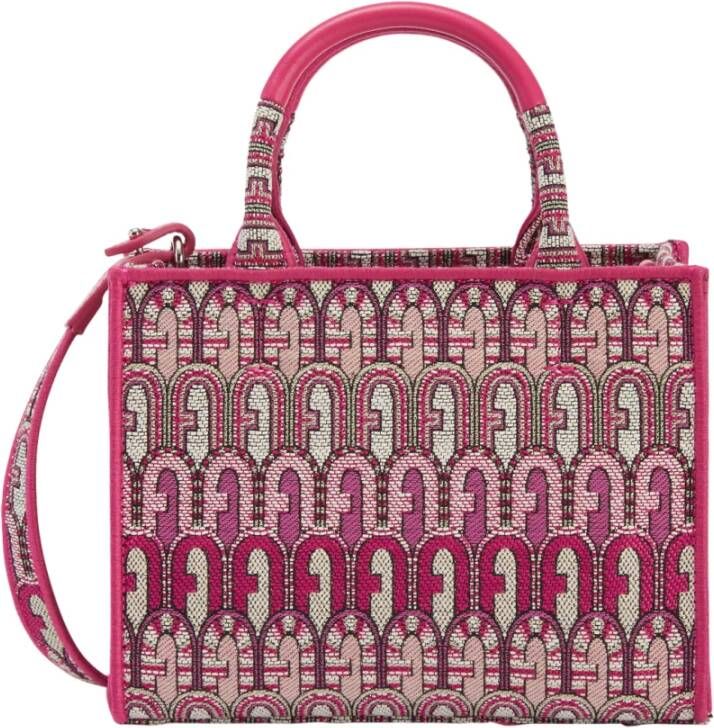 Furla Tote Bags Roze Dames