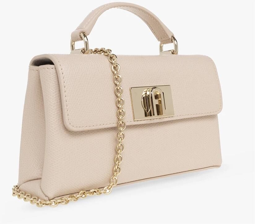 Furla Crossbody bags 1927 Mini Crossbody Top Handle in poeder roze - Foto 3