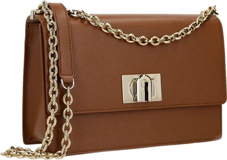 Furla Brandy Tassen 1927 Stijl voor Vrouwen Brown Dames - Foto 3