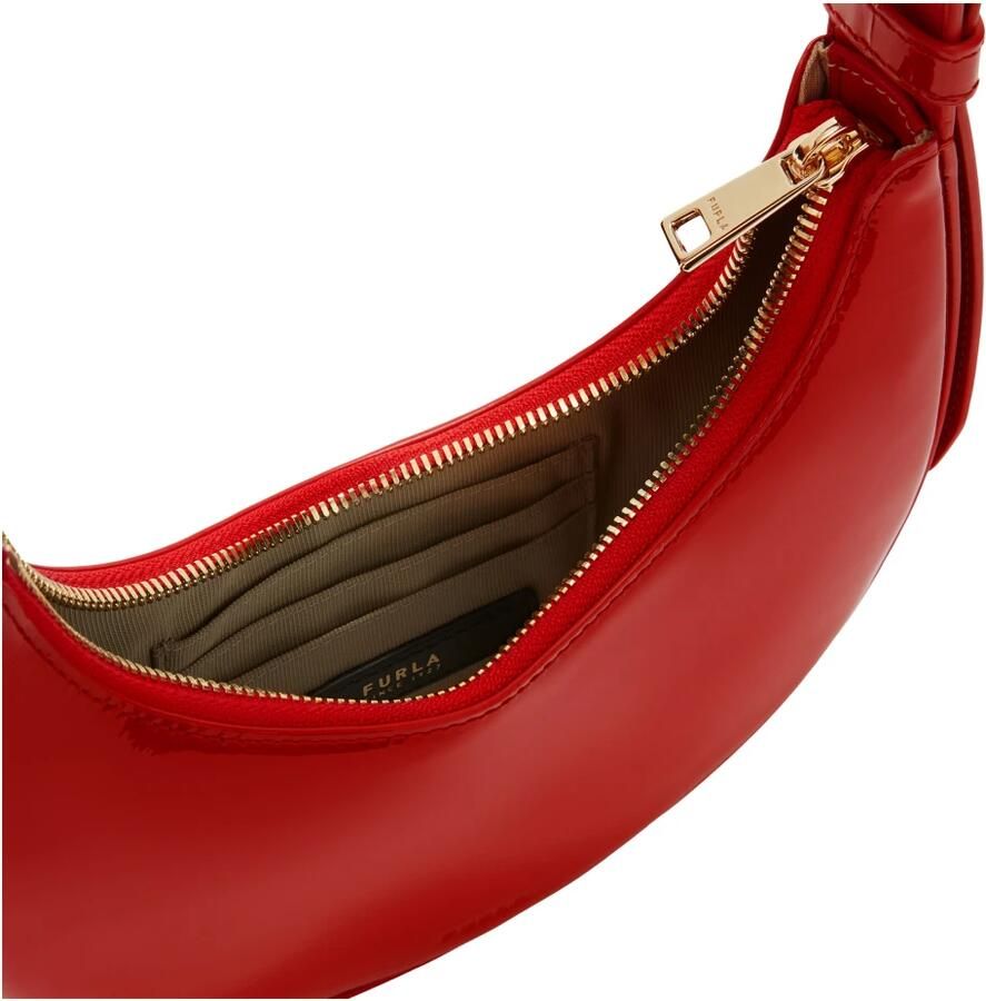 Furla Crossbody bags Delizia Mini Shoulder Bag in rood - Foto 5