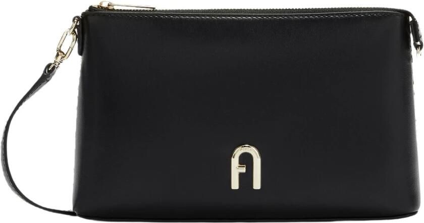 Furla Elegante Diamante Mini Tas met Rits Black Dames - Foto 3