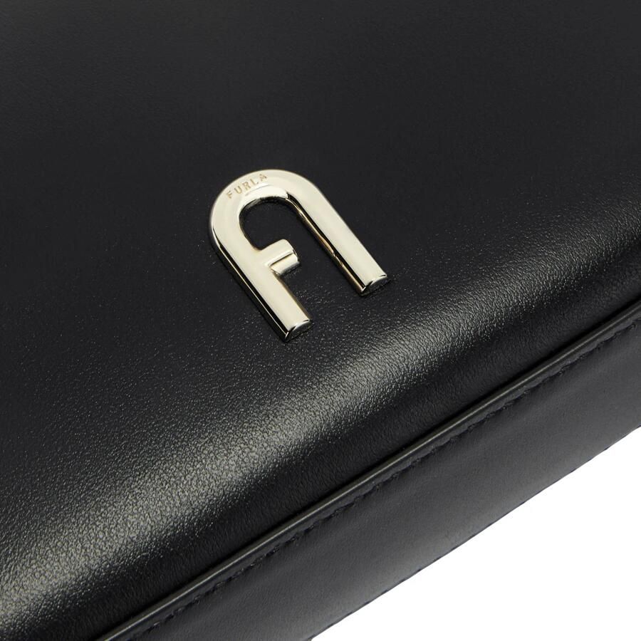 Furla Elegante Diamante Mini Tas met Rits Black Dames - Foto 4