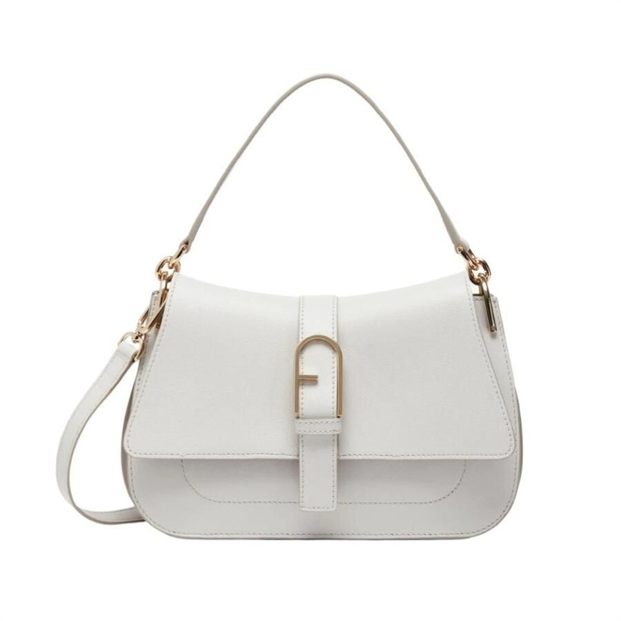 Furla Shoppers & Totes Flow M Top Handle in grijs