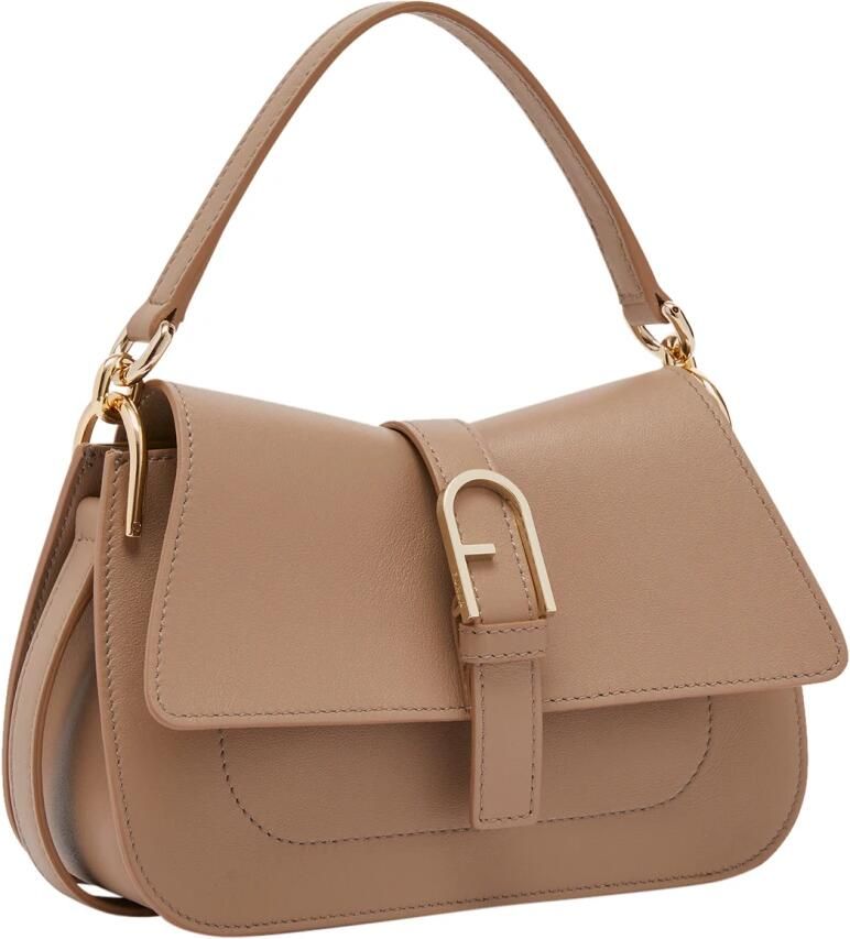 Furla Crossbody bags Flow Mini Top Handle in beige - Foto 8