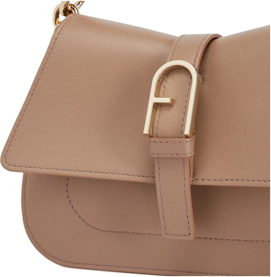 Furla Crossbody bags Flow Mini Top Handle in beige - Foto 5