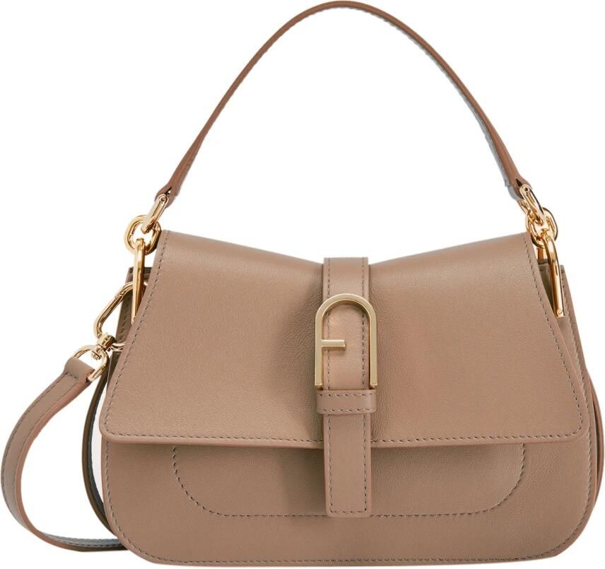 Furla Crossbody bags Flow Mini Top Handle in beige - Foto 4