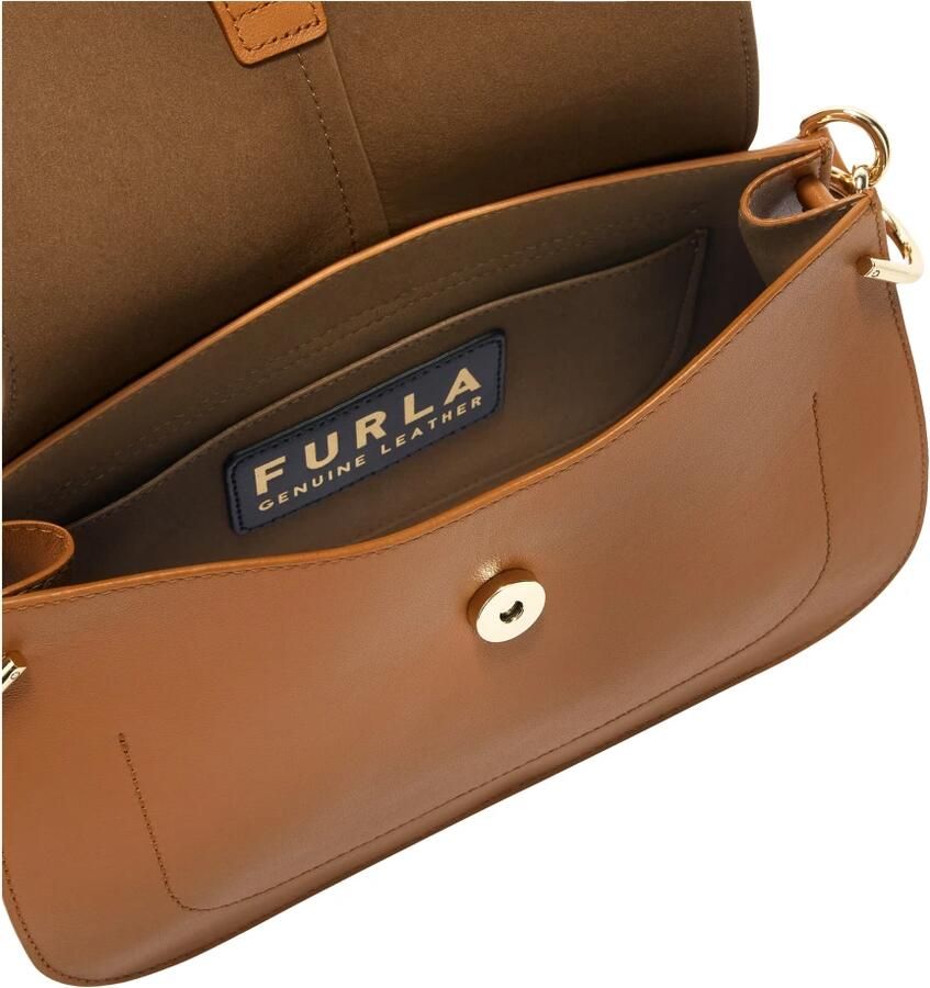Furla Crossbody bags Flow M Top Handle in cognac - Foto 7