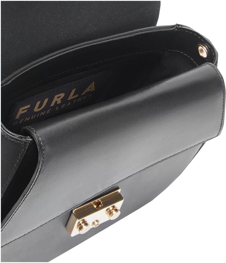 Furla Geometrische Mini Crossbody met Iconische Sluiting Black Dames - Foto 3