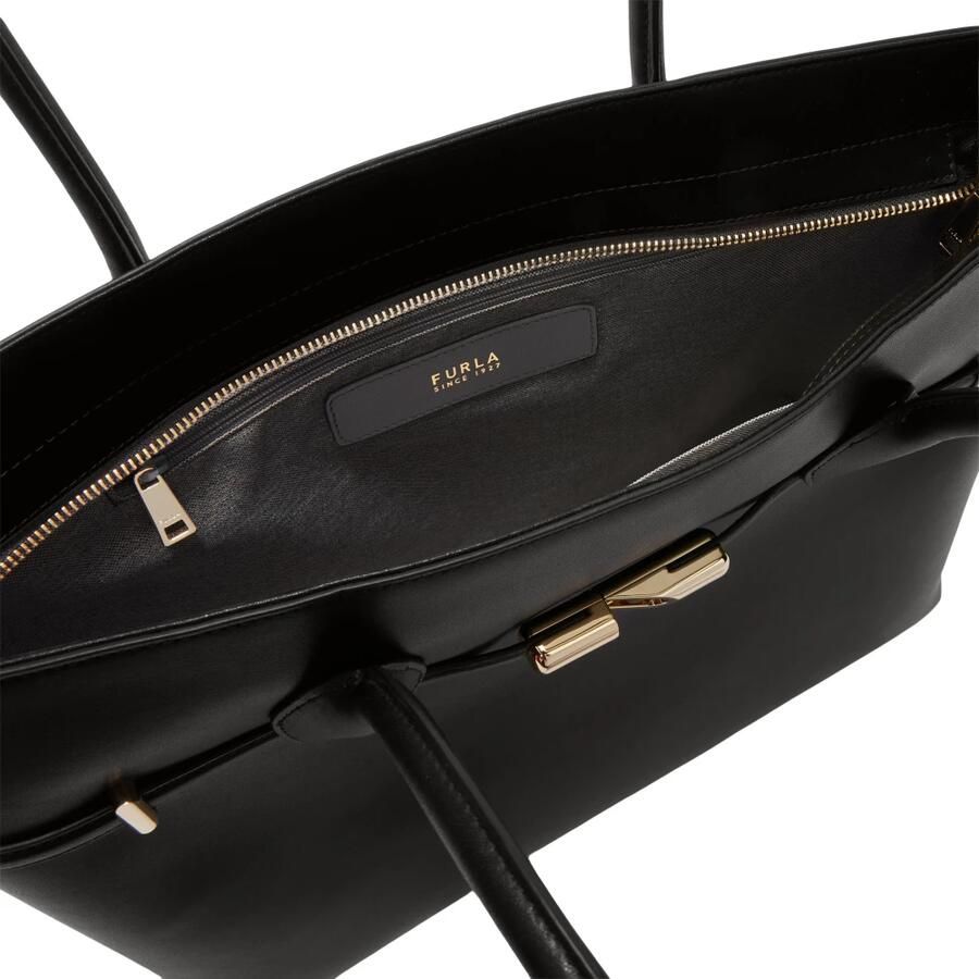 Furla Zwarte leren handtas Damescollectie Black Dames - Foto 4