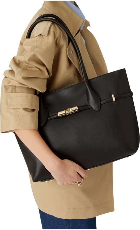 Furla Zwarte leren handtas Damescollectie Black Dames - Foto 16