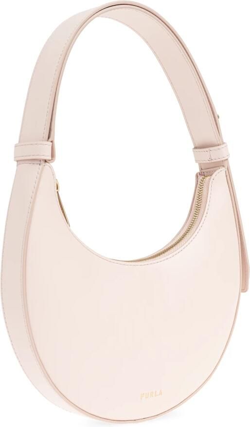 Furla Crossbody bags Delizia Mini Shoulder Ba in poeder roze - Foto 6