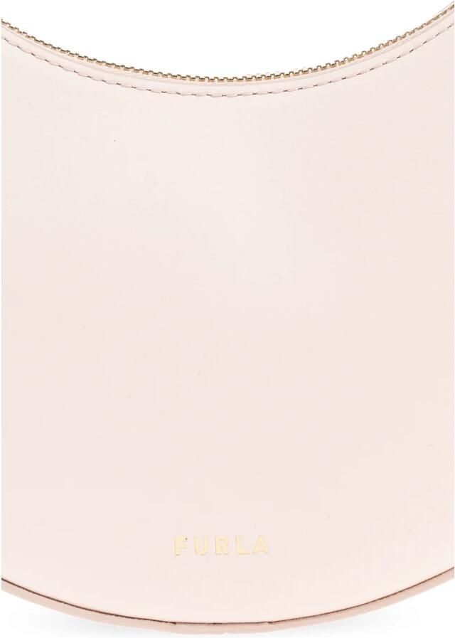 Furla Crossbody bags Delizia Mini Shoulder Ba in poeder roze - Foto 3
