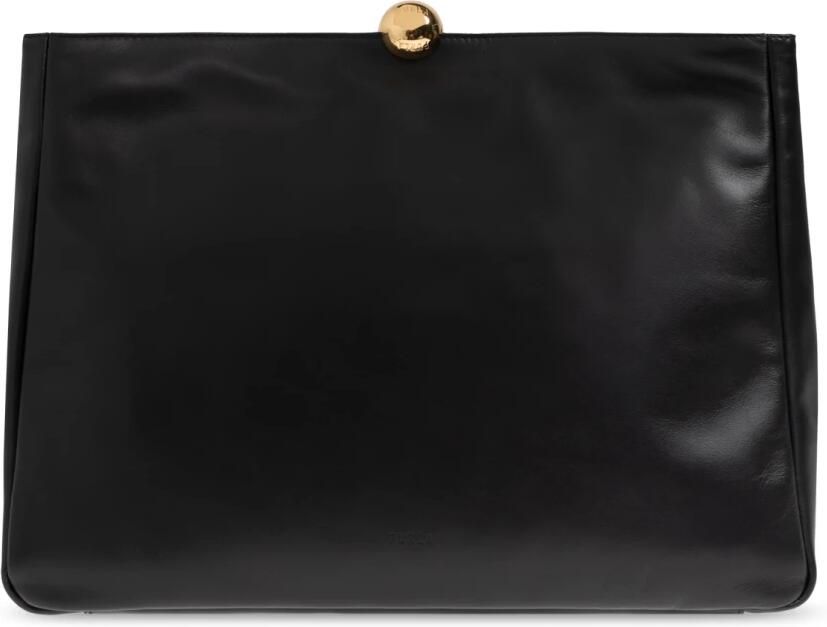 Furla Clutches Sfera Soft M Clutch in zwart - Foto 6
