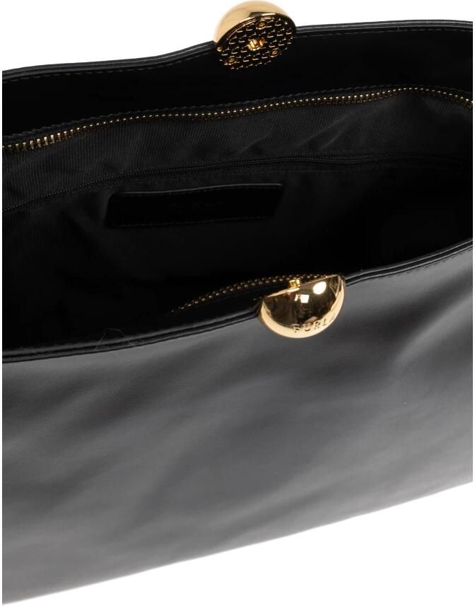Furla Clutches Sfera Soft M Clutch in zwart - Foto 4