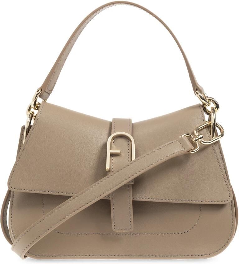 Furla Crossbody bags Flow Mini Top Handle in beige - Foto 9